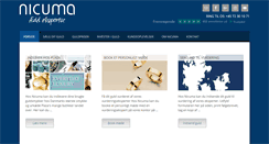 Desktop Screenshot of nicuma.dk